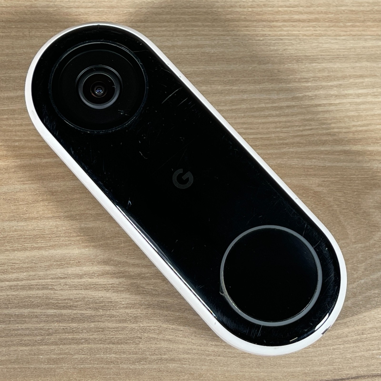 Google Nest Hello A0077 Smart Video Doorbell Black Wired Micro USB Night Vision
