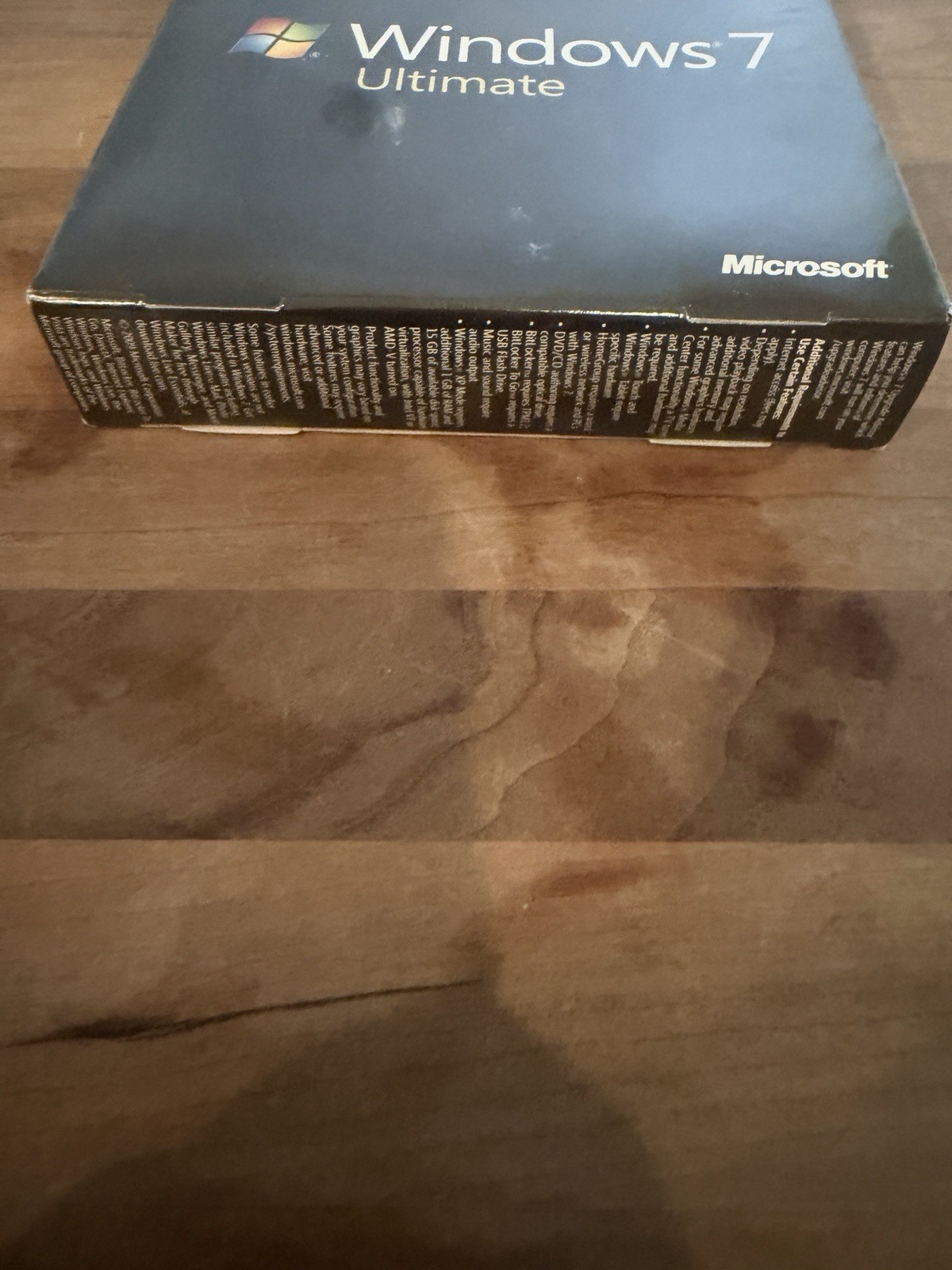 Microsoft Windows 7 Ultimate 32/64 Bit DVD -Full Retail Version -New sealed Box