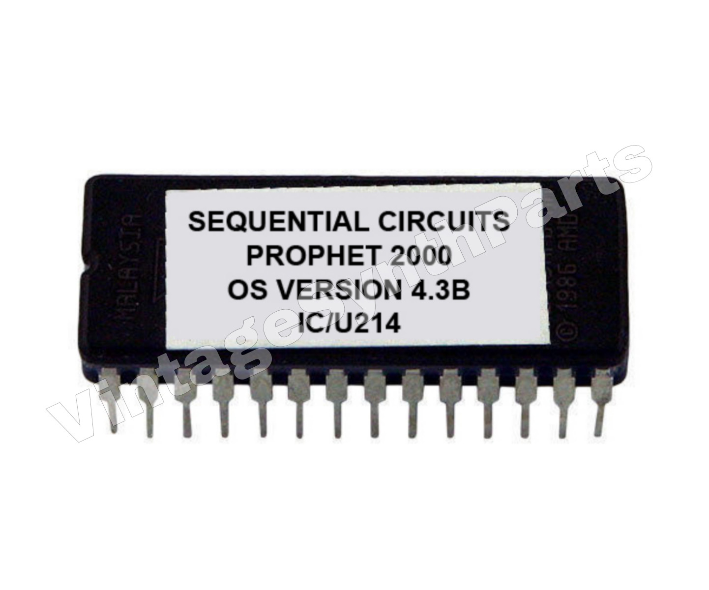 Sequential Circuits Prophet 2000 2002 Firmware Os Version 4.3b Update Eprom Chip