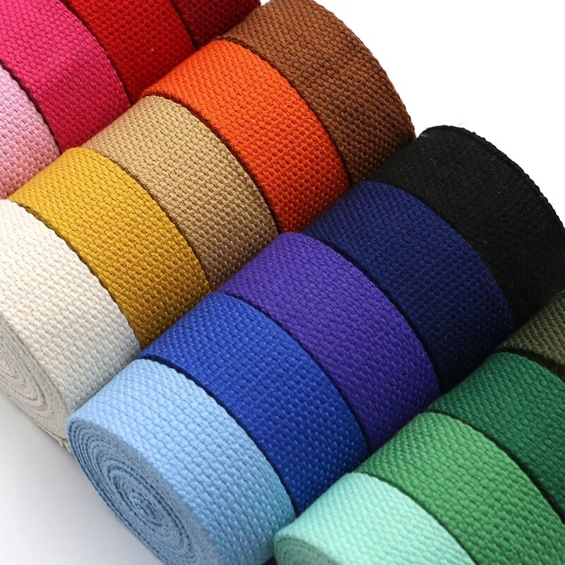 Nylon Webbing Webbing Ribbon Band Strap Dog Collar Harness  Backpack Strapping
