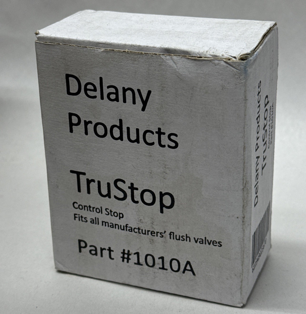 Delany 1010A TruStop 1" Angle Control Stop for Slip Fit Connection , Chrome NEW