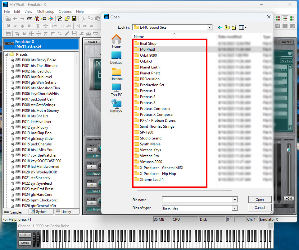 Emulator X3 | Studio Pro Bundle + 24 E-MU Sound Banks - The Legend Reborn!