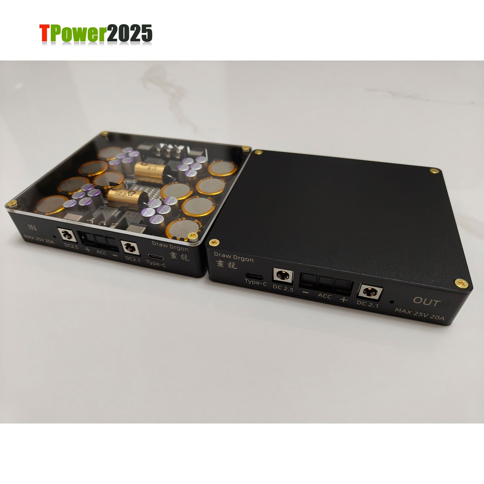 V2 25V 20A HiFi Power Supply Purifier High Dynamic Electric Processor for Linear