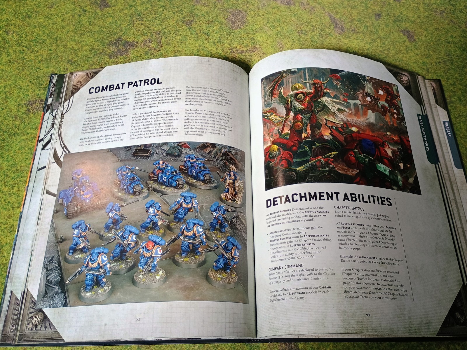 Space Marines 9th Edition Hardcover Book Games Workshop Warhammer 40k Codex