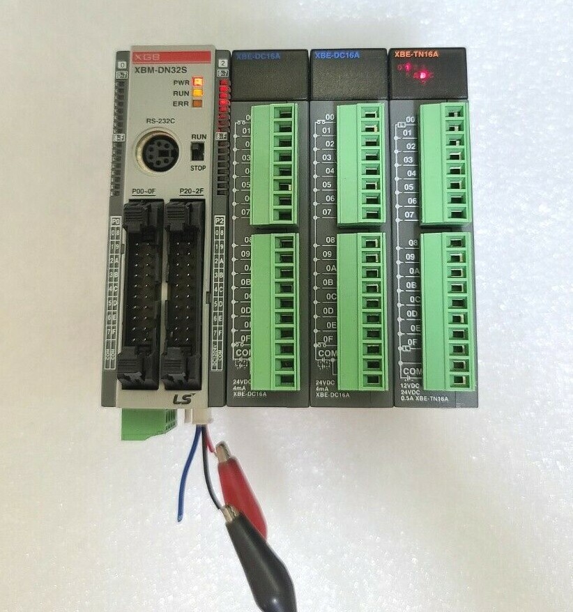 LS PLC XGB XBM-DN32S & XBE-DC16A(2) & XBE-TN16A