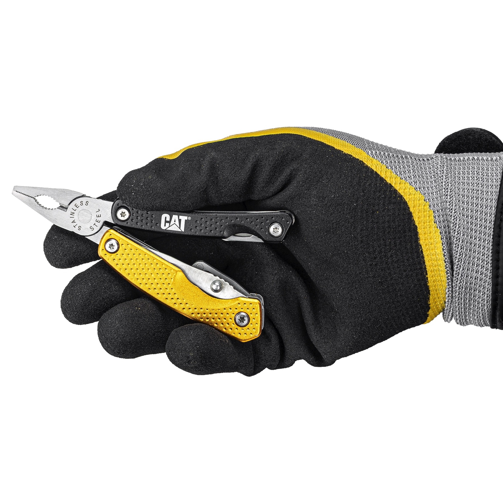 Cat 8-in-1 Black and Yellow Multi-Tool - 980028