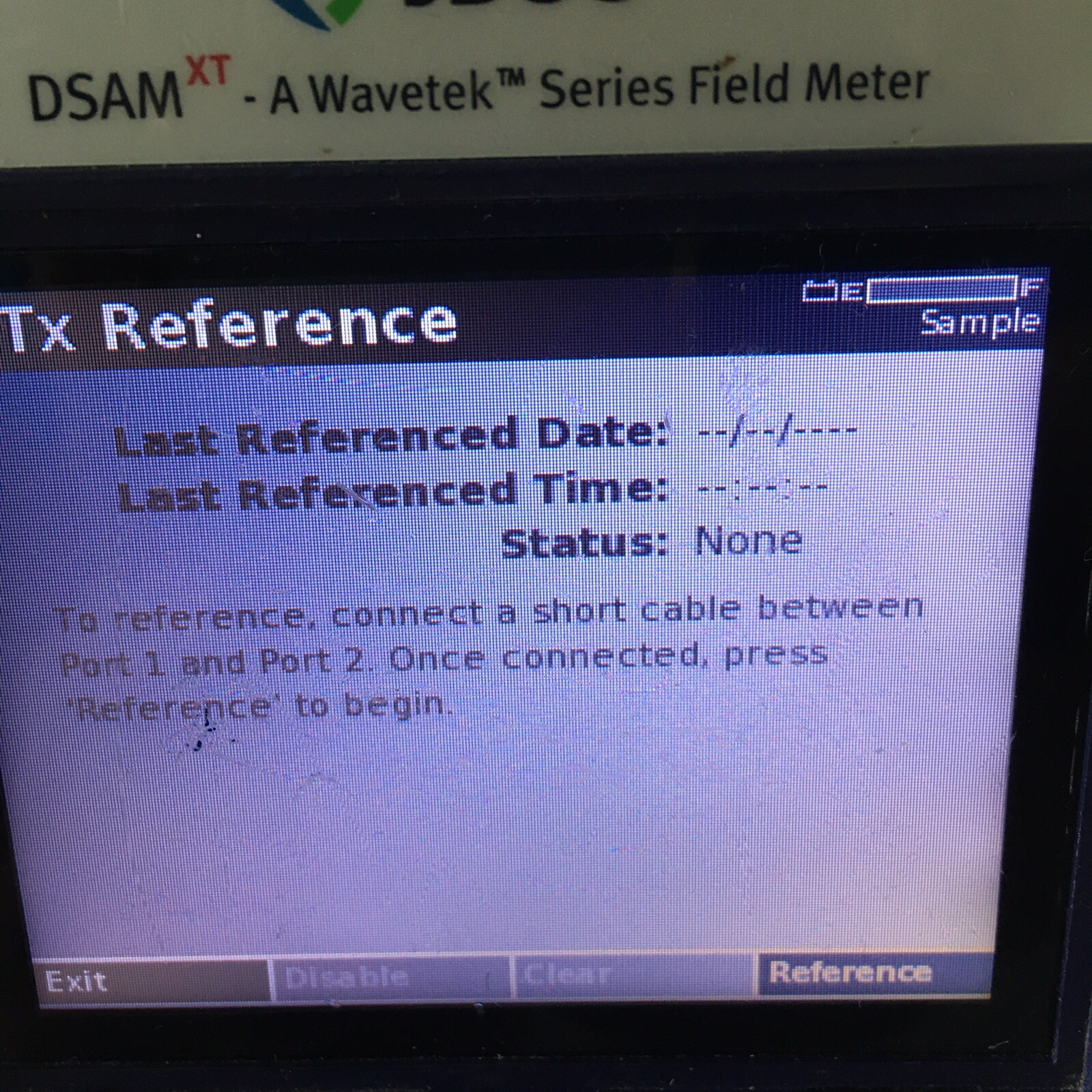 JDSU DSAM XT 2000 - A Wavetek Series Field Meter 2000 XT