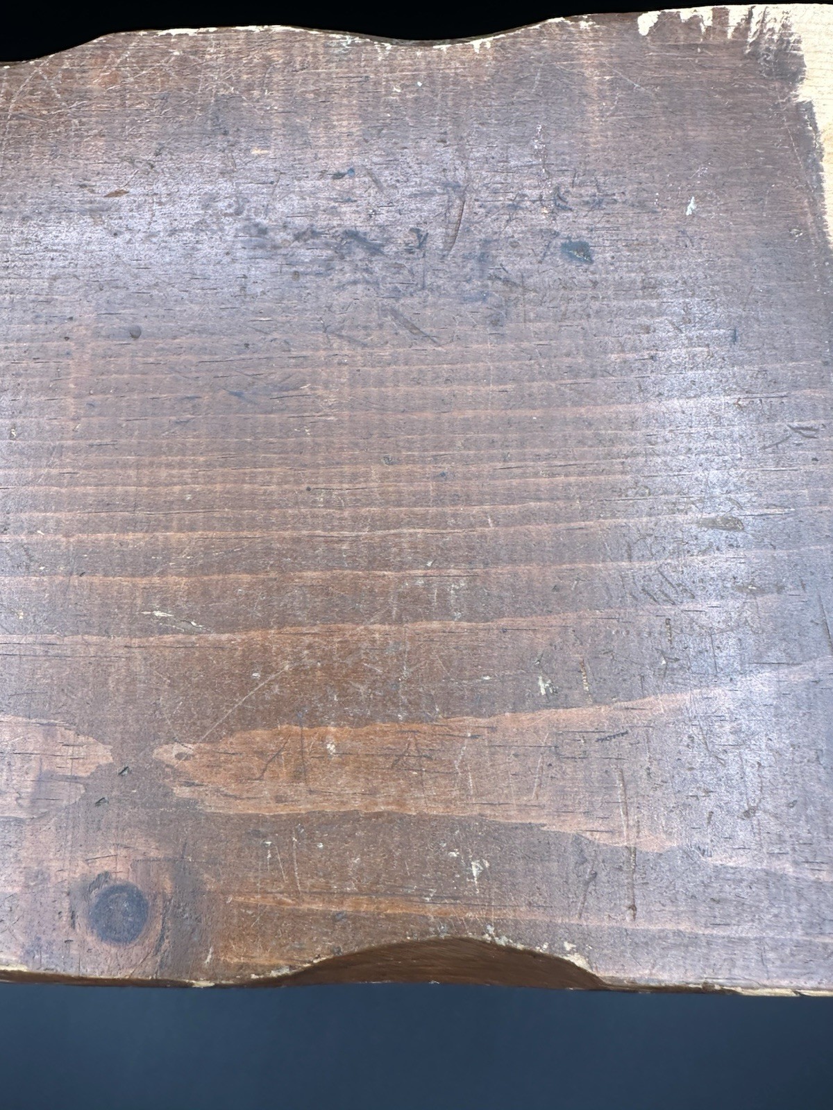 Antique Handmade Primitive Farmhouse Rustic Wooden Stool
