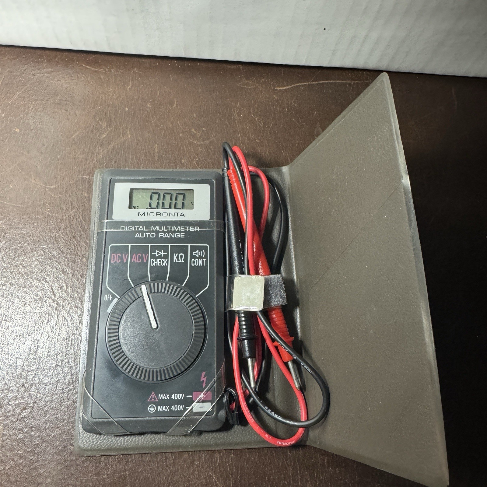 VINTAGE MICRONTA 22-171 POCKET MULTIMETER -WORKS GREAT-
