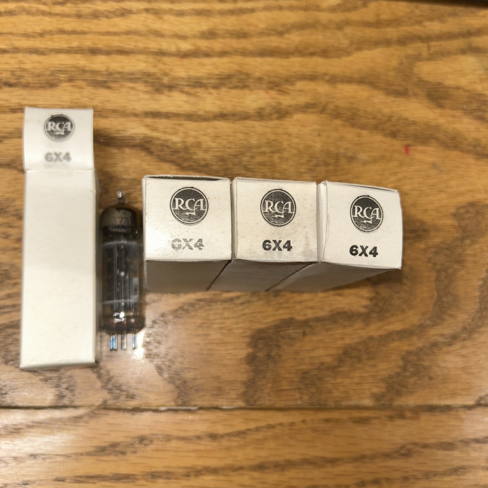 4 NOS NIB RCA 6X4 Audio Ham  Radio  Antique Radio Rectifier Tubes