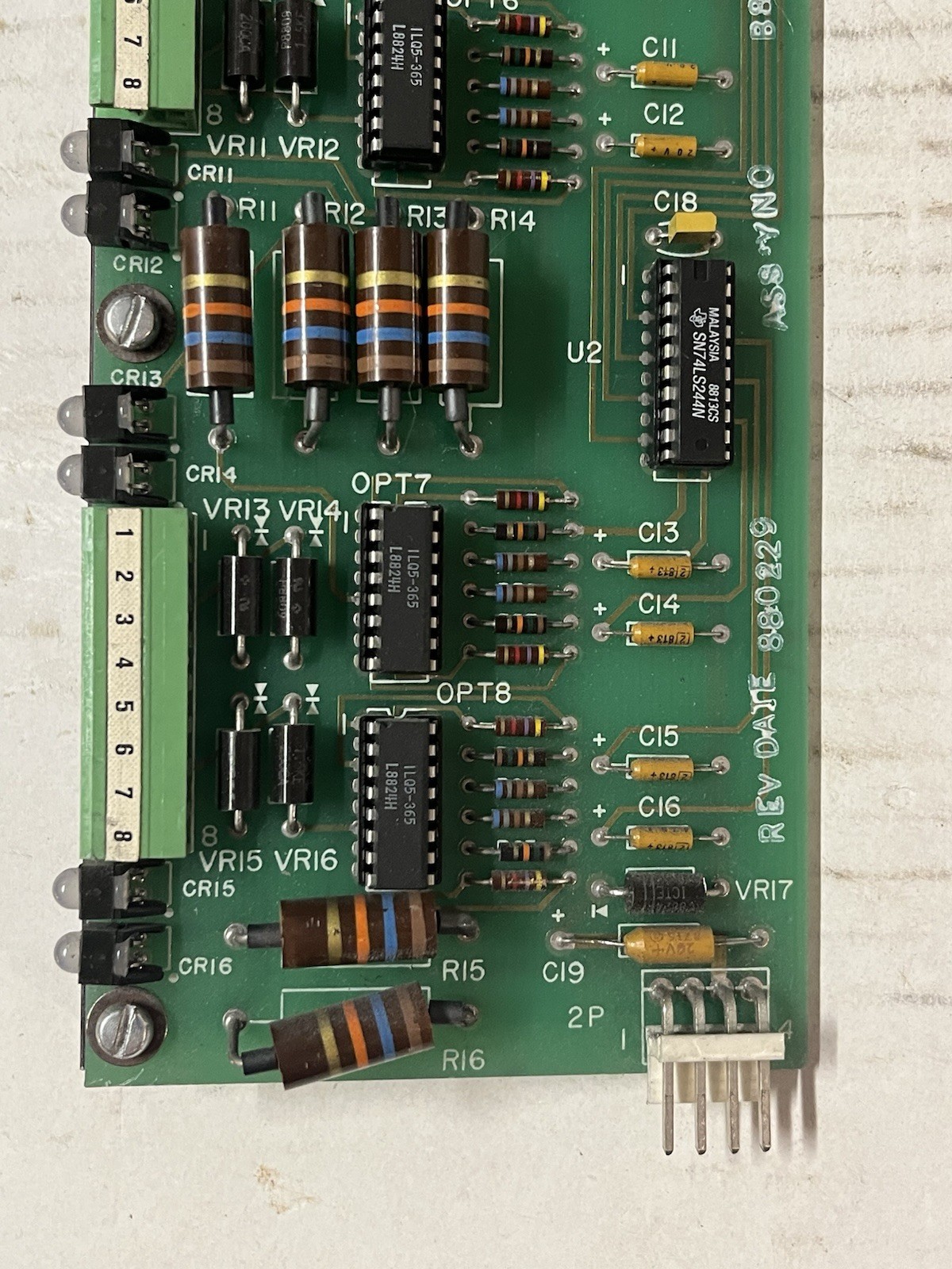 Elevator Universal Input Board Board # B8121BM