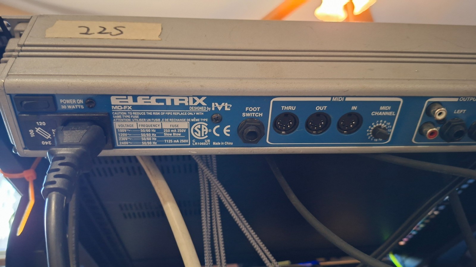 Electrix MO-FX Time Synchronized Multi-Effects Unit