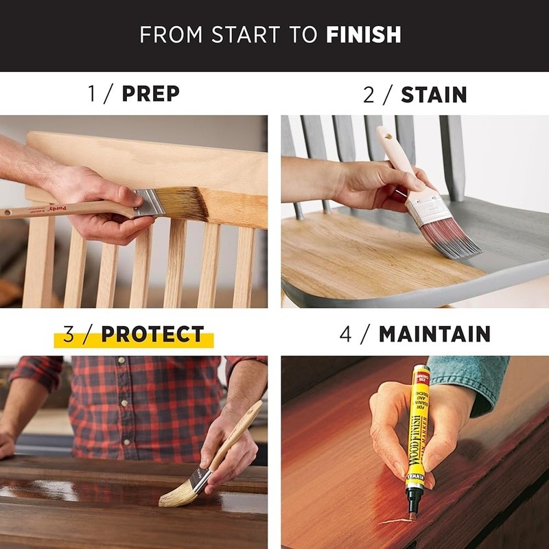 Fast Drying Polyurethane Wood Finish Clear Spray Durable Protective Coating New