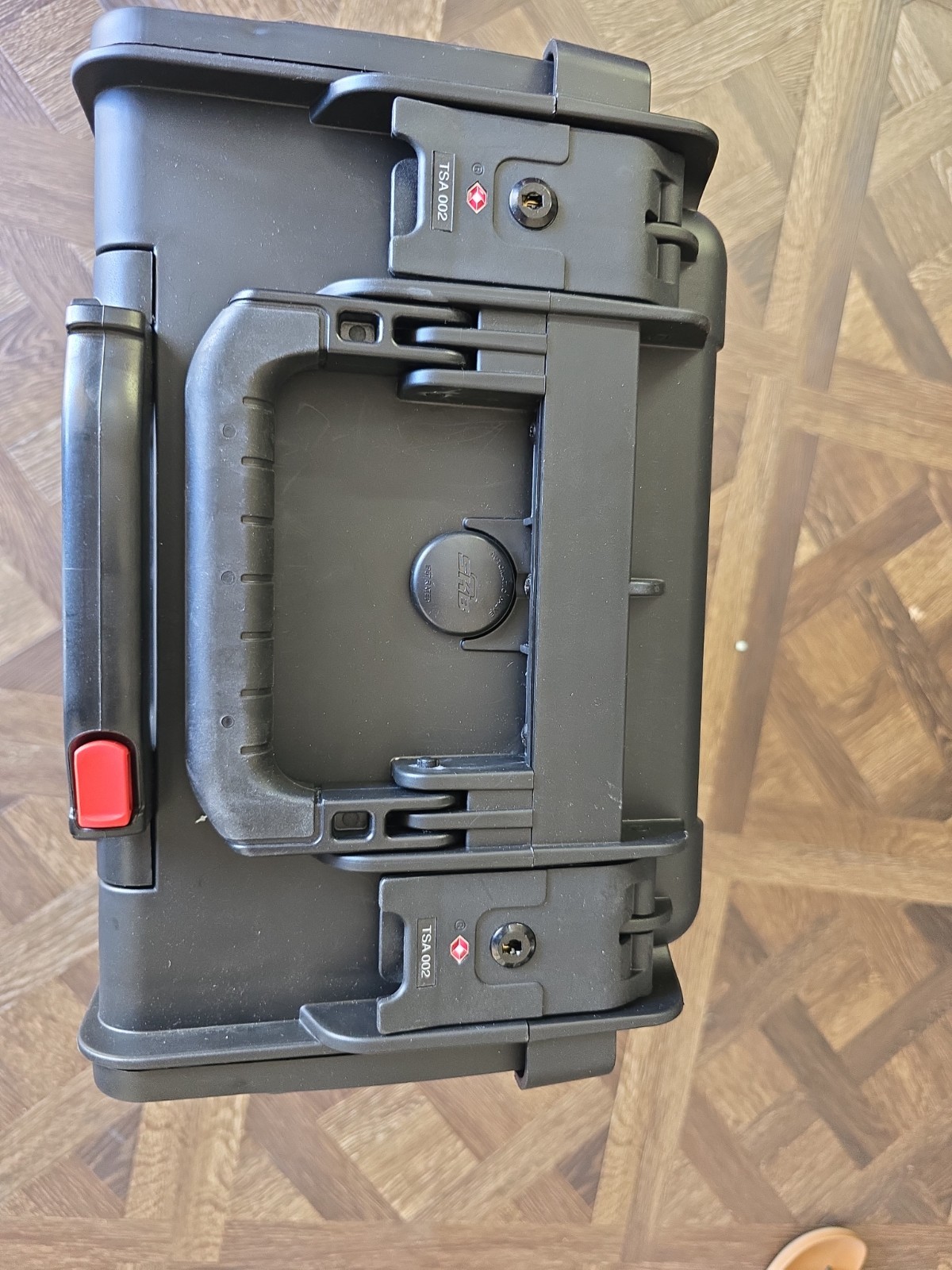 SKB Injection-Molded 2U ISeries Studio Flyer Rack Case Handle Wheels
