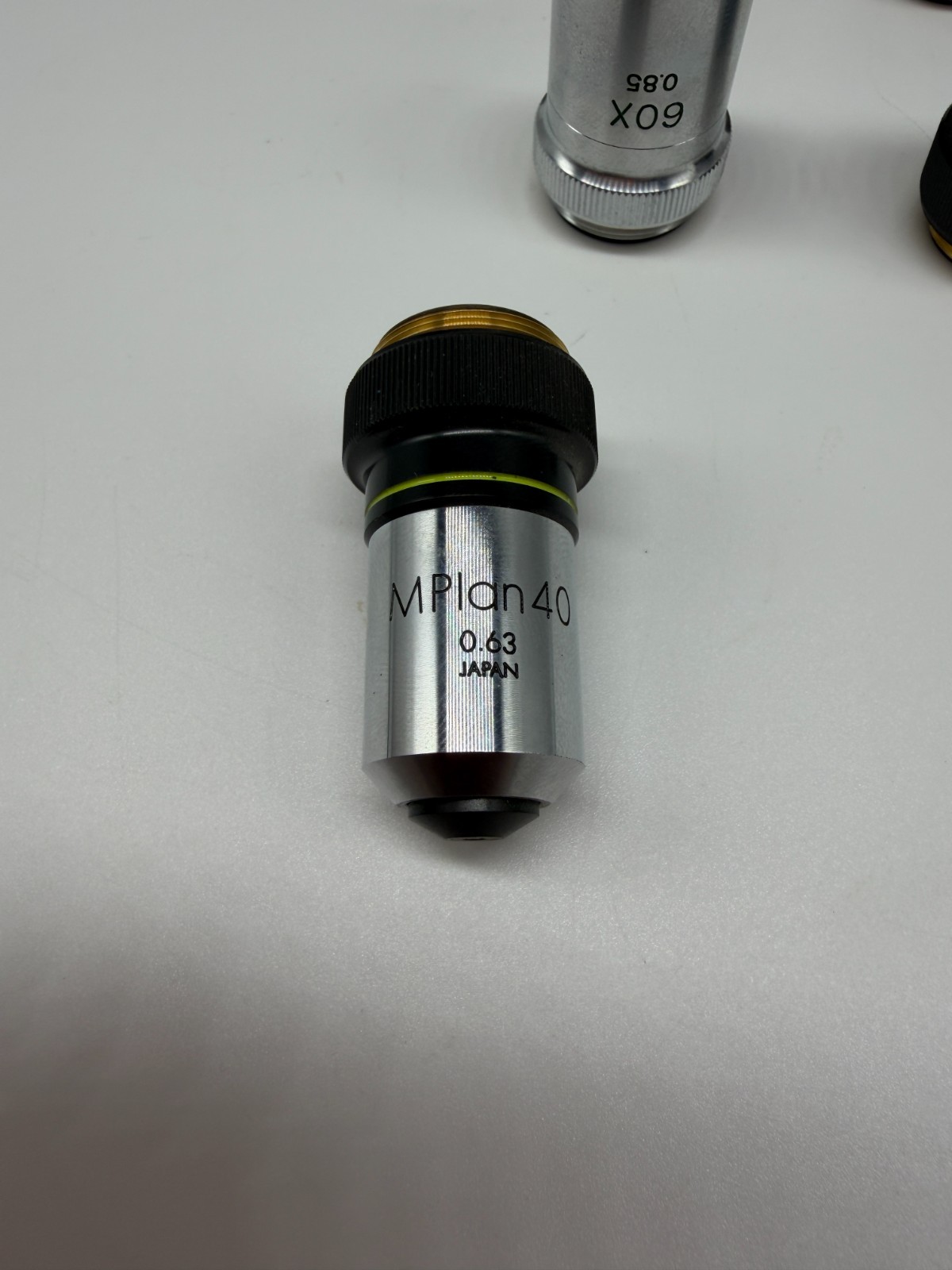 Olympus Tokyo MPlan Microscope Objective Lens 5, 20, 40, 100 + Extras
