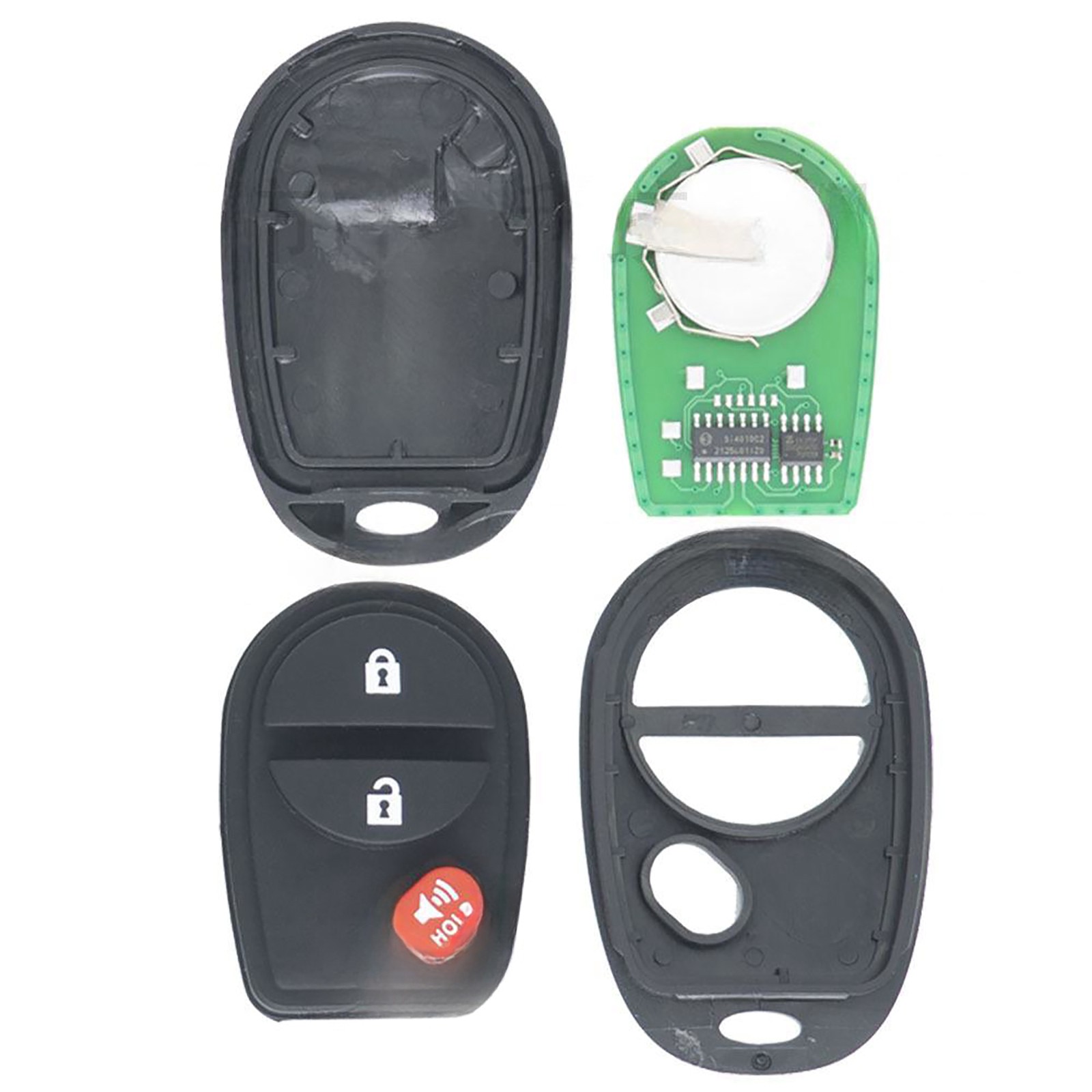 NEW 3-Button Car Remote Key Fob For Toyota Tundra 2011-2017 GQ43VT20T 315MHz
