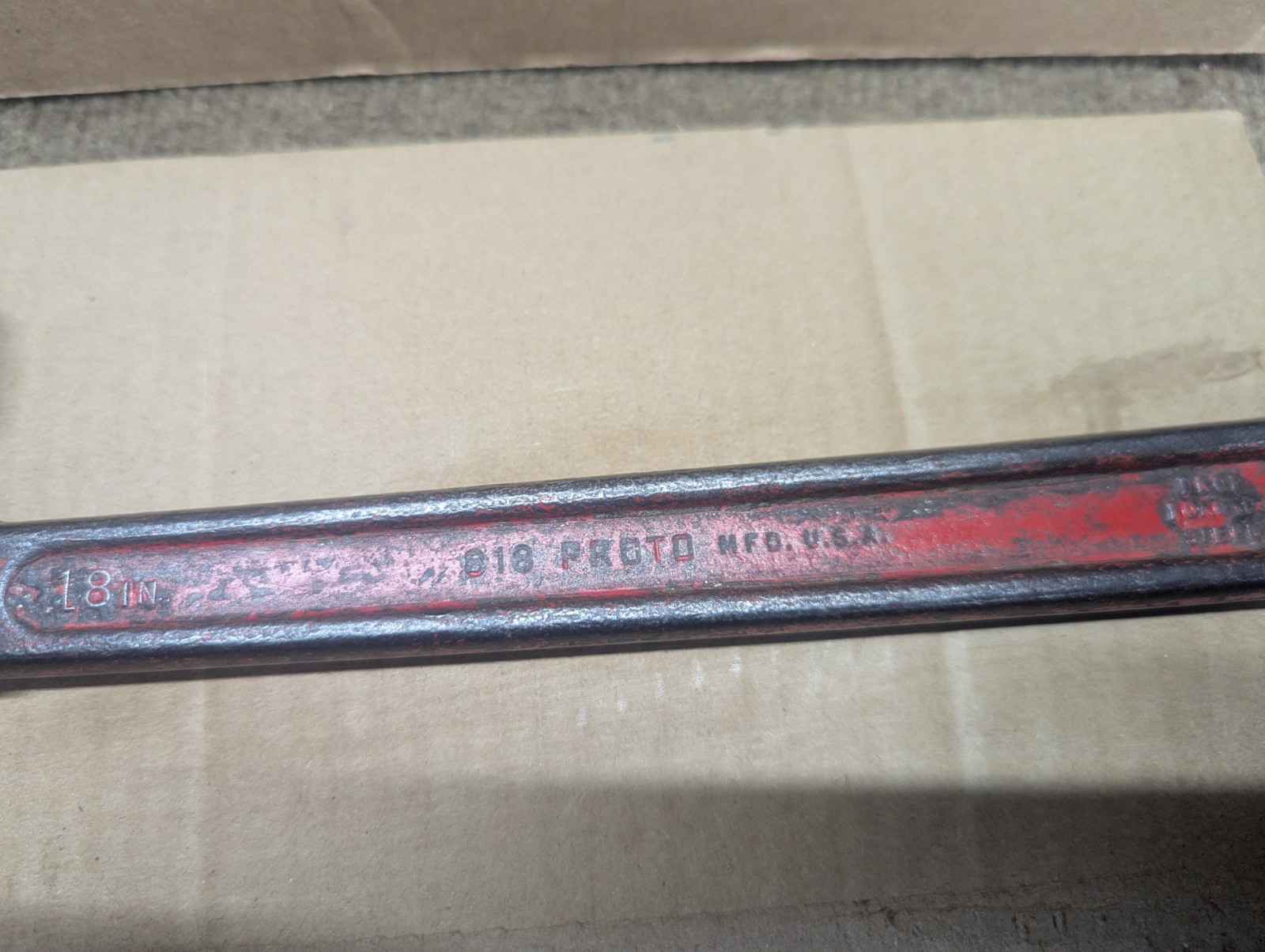 Vintage 18-in Proto Pipe Wrench