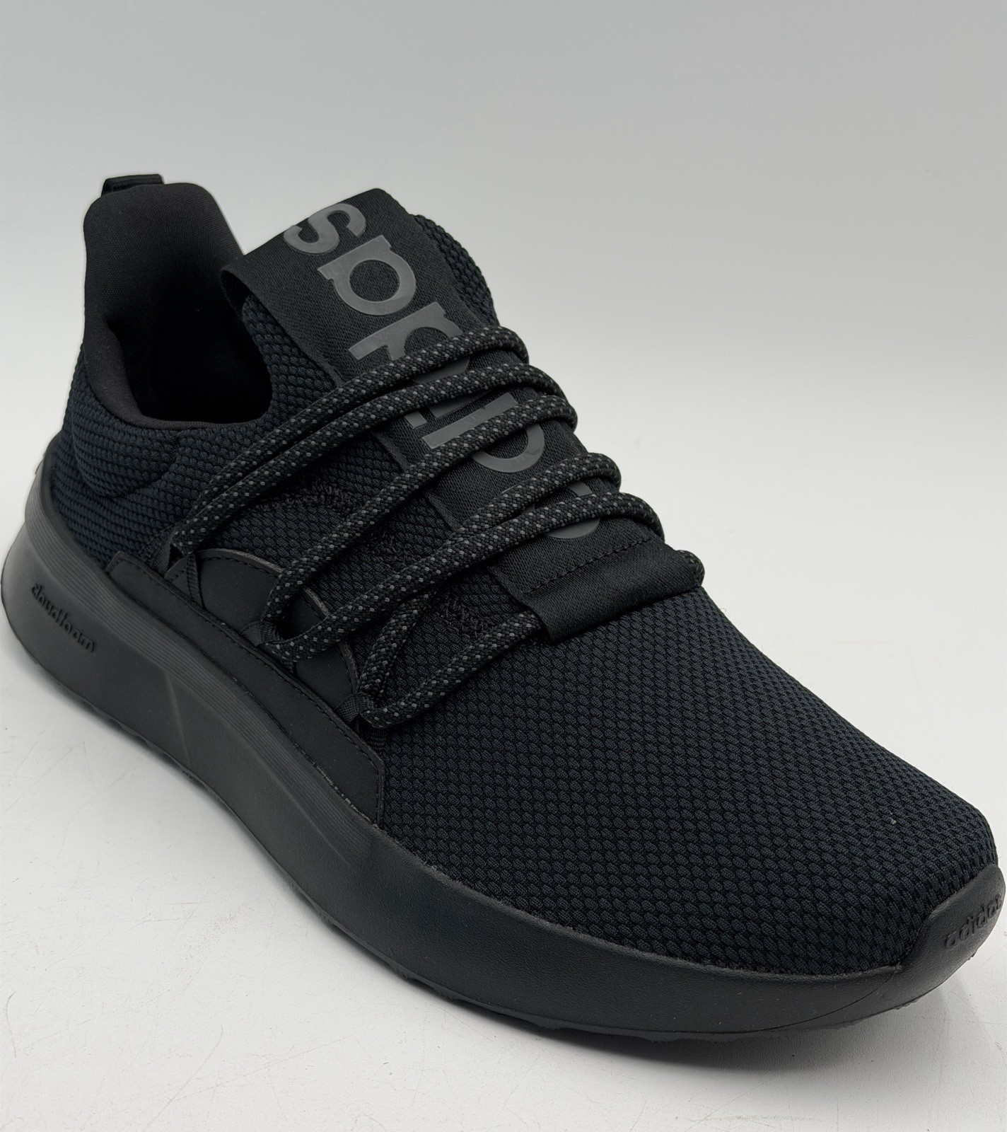 New Adidas SZ 10 WIDE LITE RACER Adapt 5.0 Running Shoes For MEN'S BLACK HR1800
