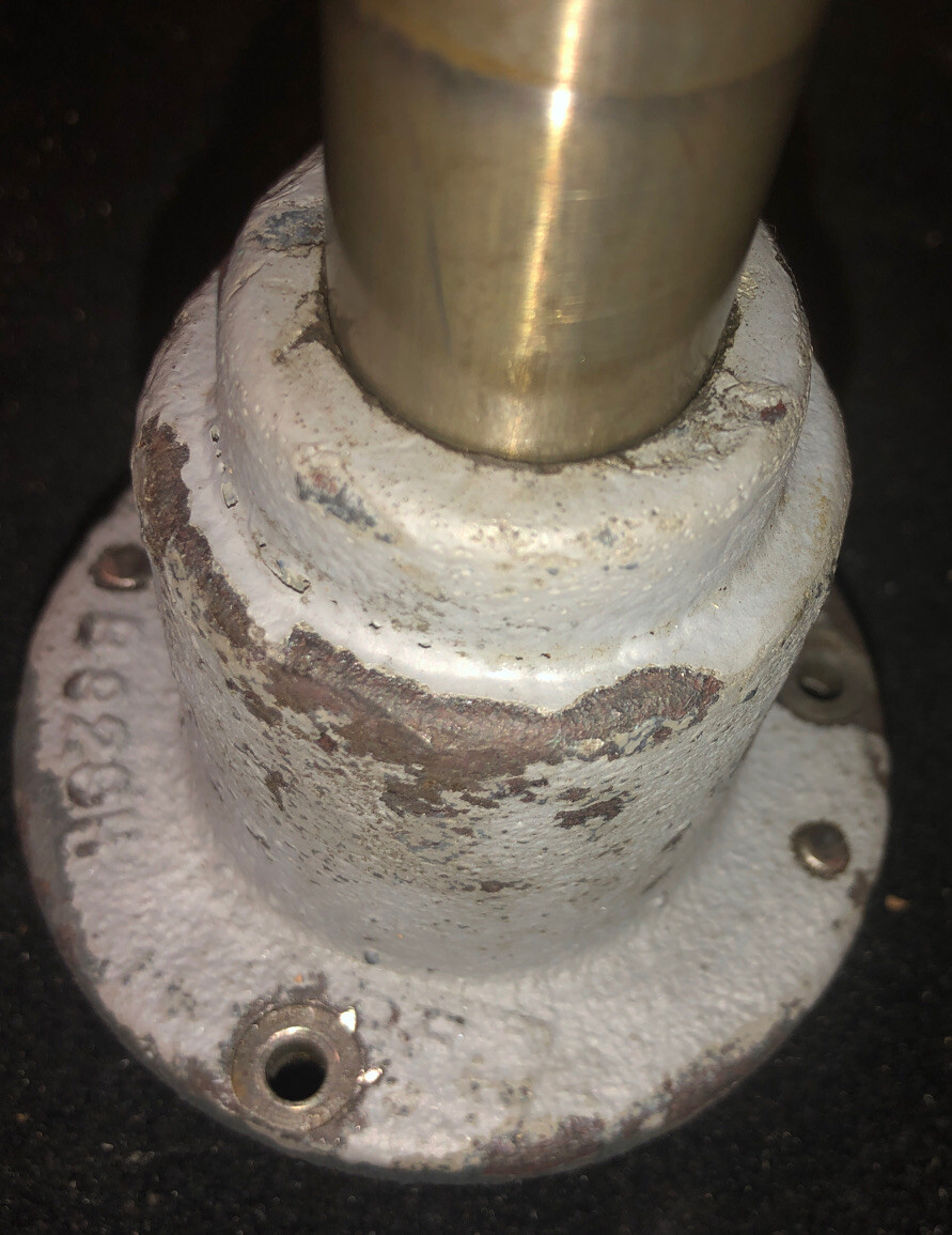K. O. Lee Surface Grinder Model B2062B Table Adjustment Handle Shaft