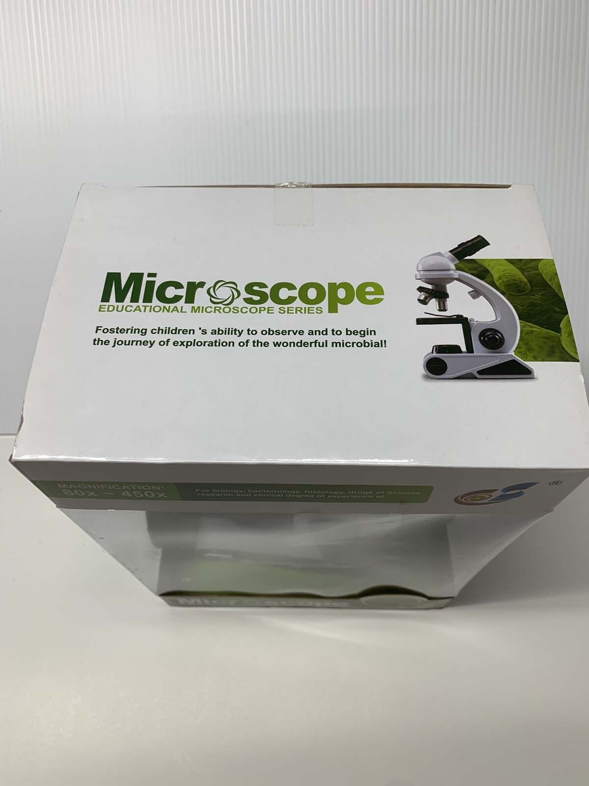 Educational microscope Item For Young Learners 80x~450x Ages 8+ With Aux Tools