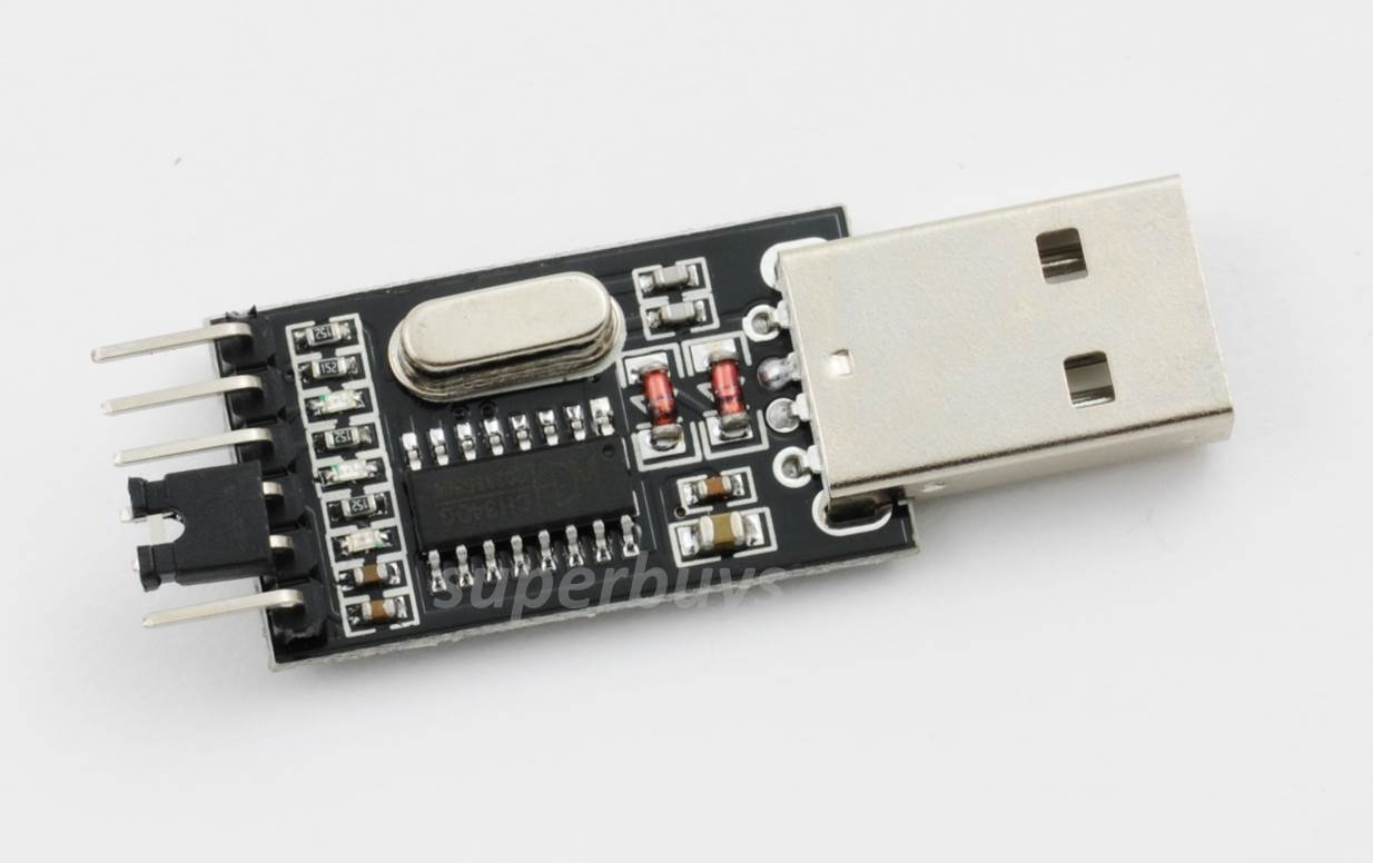 USB To RS232 TTL CH340G Converter Module Adapter STC Arduino AVR PIC PL2303HX