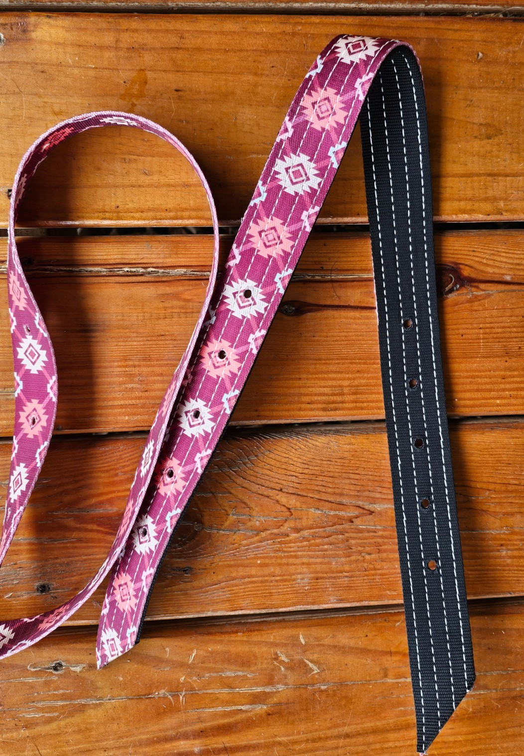 New Aztec Print Nylon Replacement Cinch Strap and off Billet
