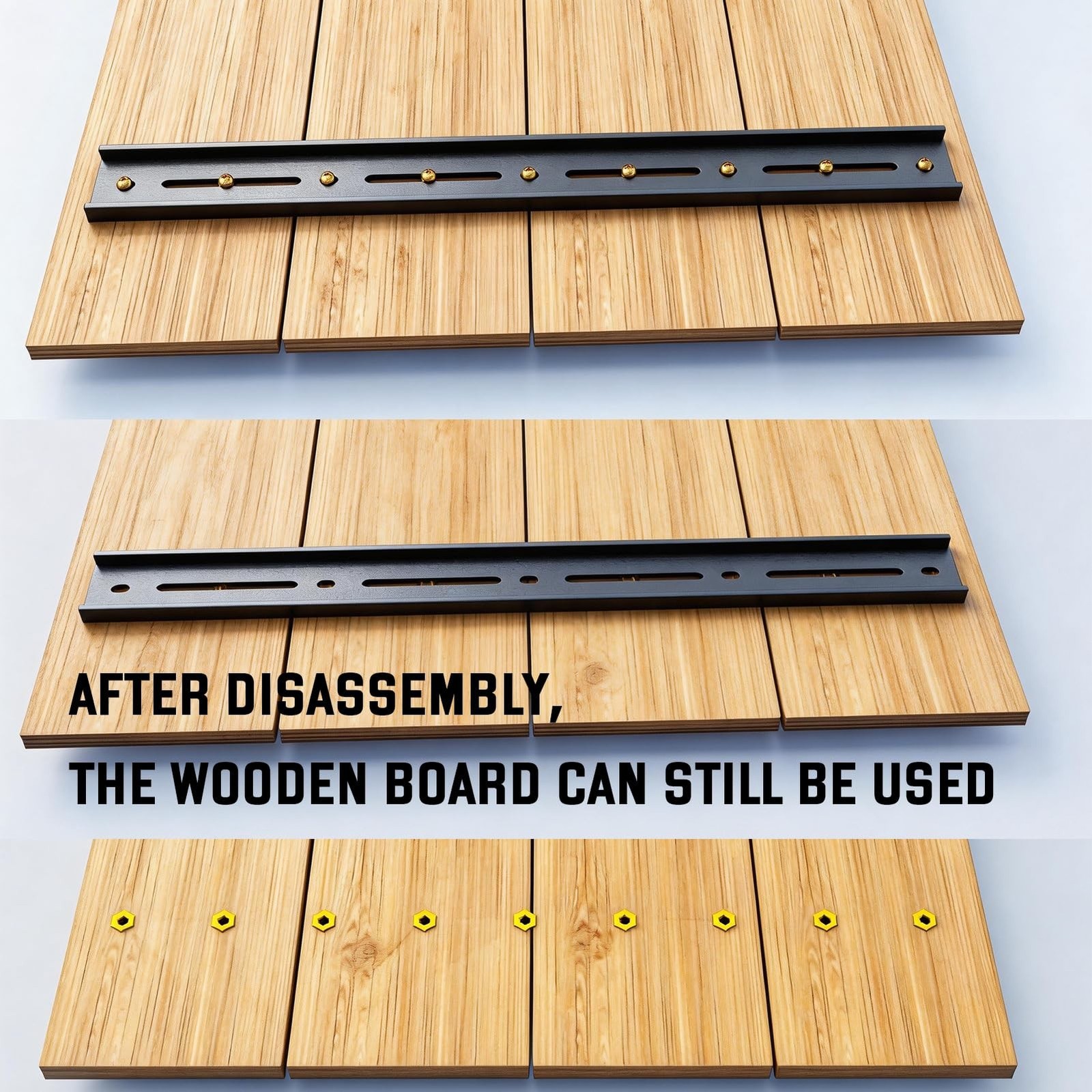C Channel Steel Support Metal Support Bracing Hidden C Bracket for Table Top ...