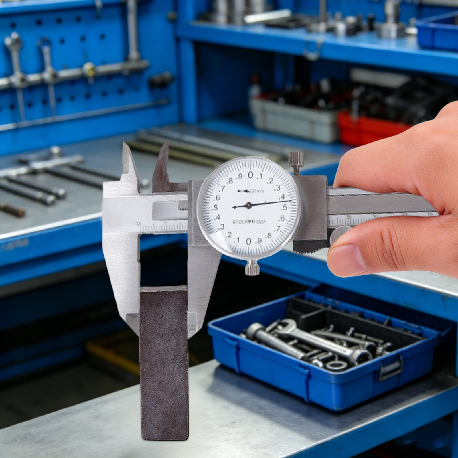Stainless Steel Dial Caliper Precision Measuring Tool Measuring Caliper