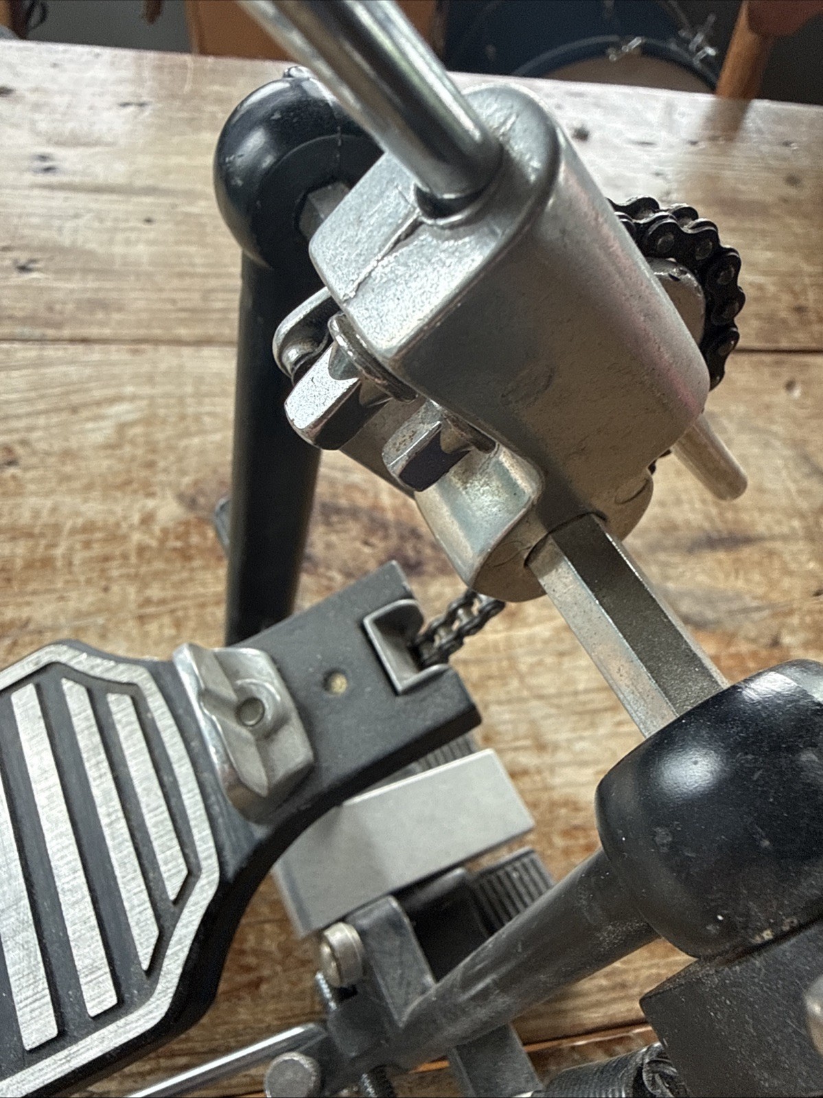 PREMIER CHAIN DRIVEN SINGLE BASS DRUM PEDAL.