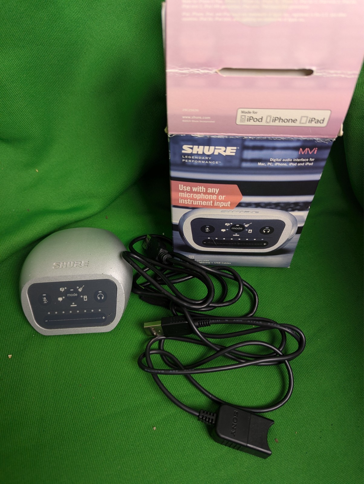 Shure MVi Audio Interface for Voice Over/Streaming