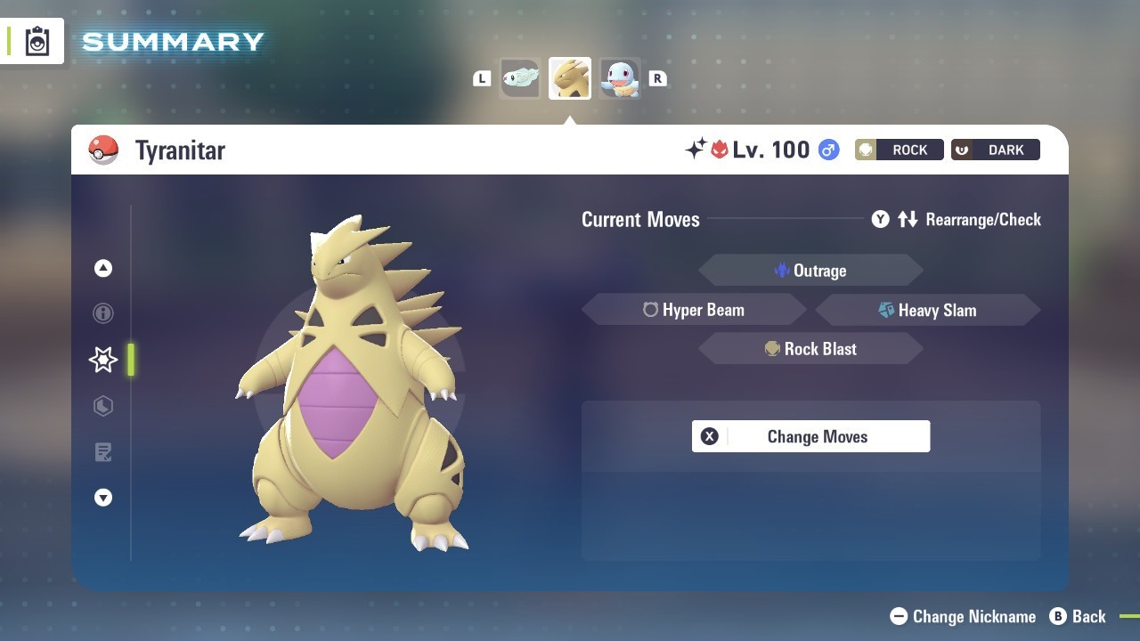 Pokemon Legends ZA ✨ 6IV Shiny Alpha Tyranitar✨Fast 🚀Masterball Held