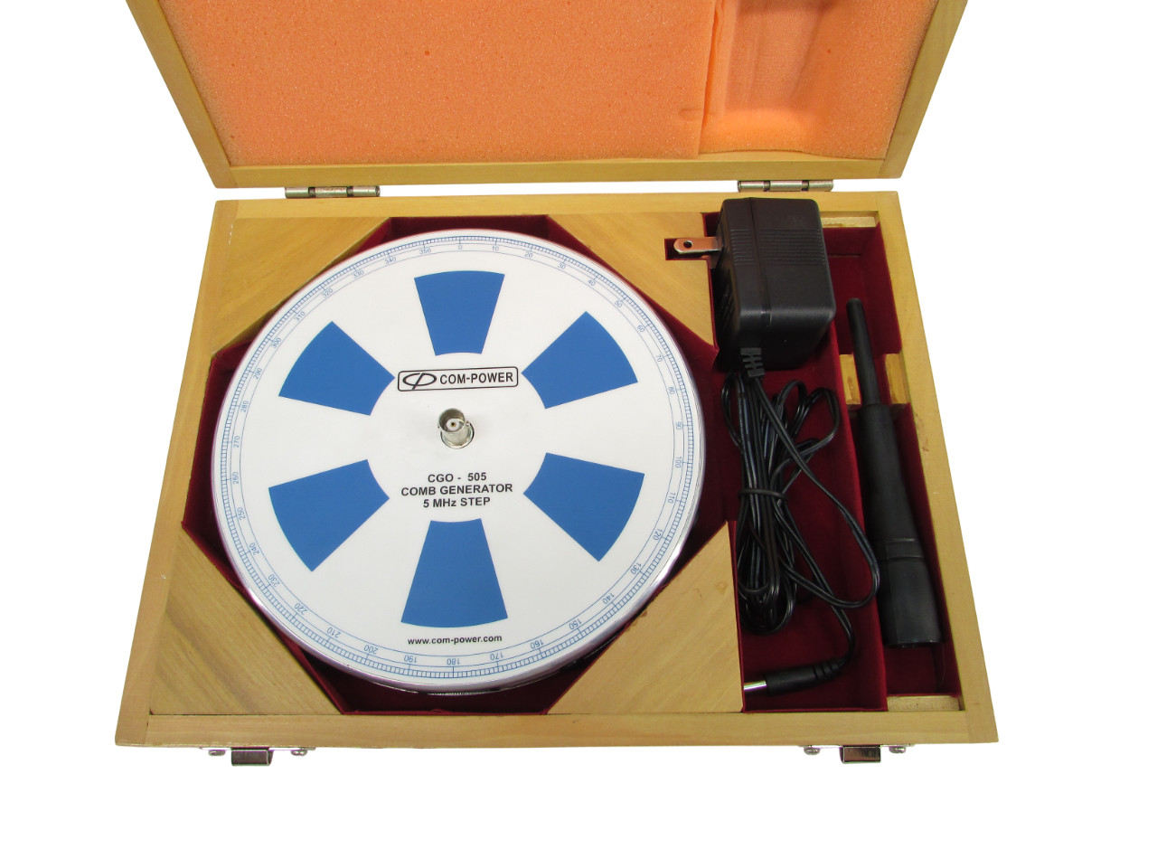 Com-Power CGO-505 Comb Generator W/ AC Adapter and Antenna
