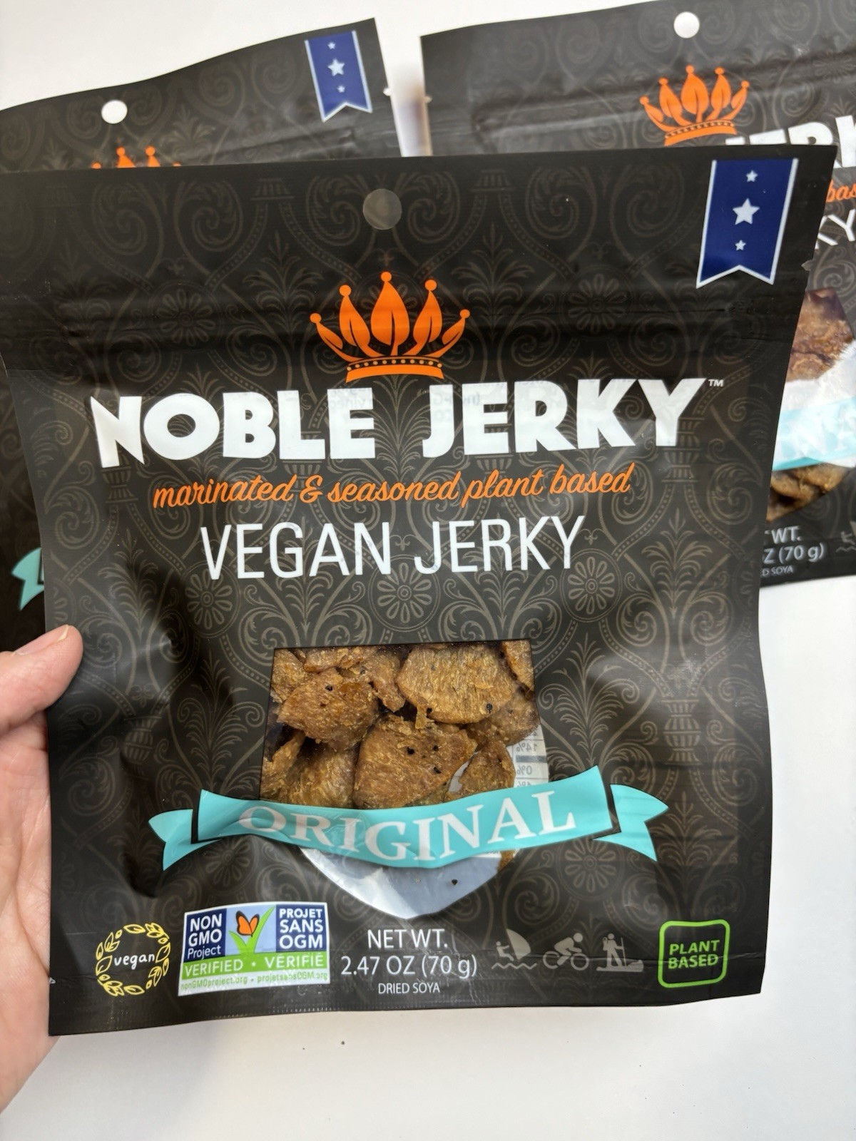 Noble Jerky Vegan Jerky 70g 3 pack