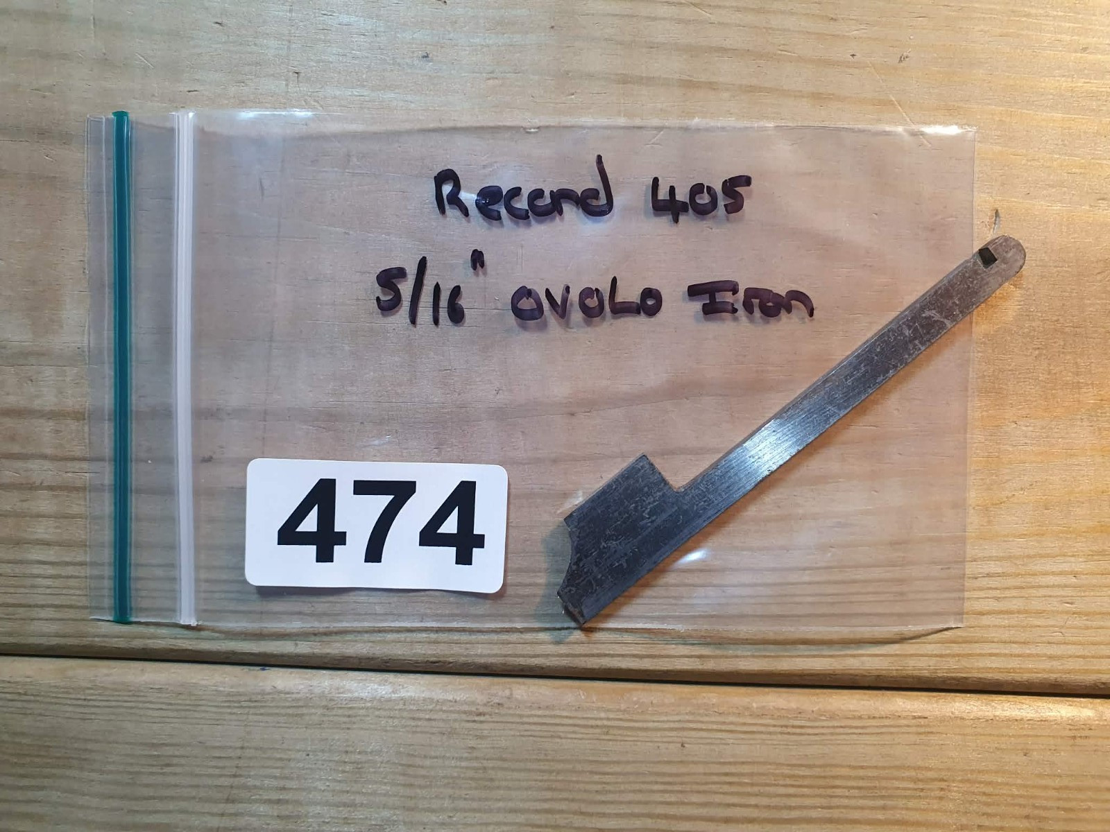 Vintage Record 405 Plane - 5/16" Ovolo Cutter Old Woodworking Hand Tools