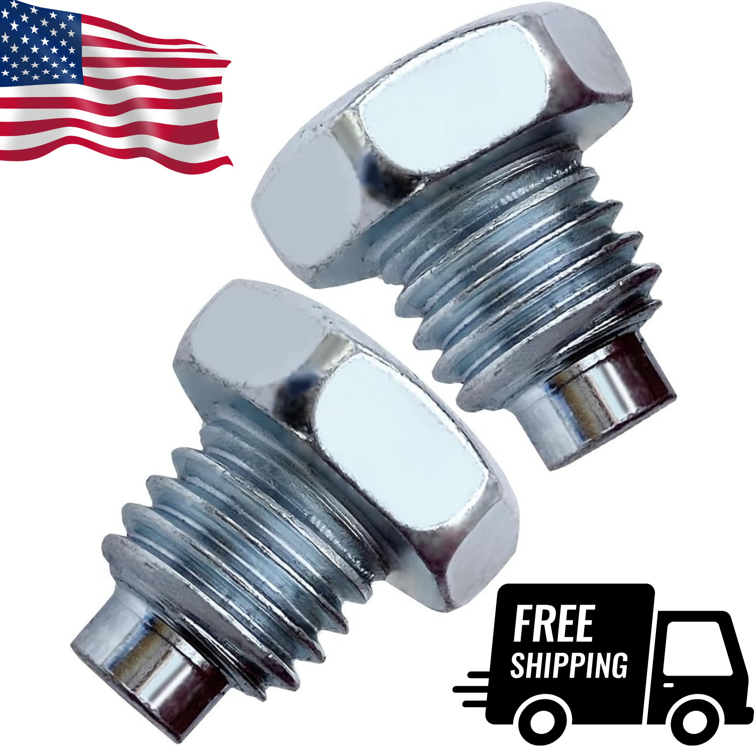 2PCS Car Floor Jack Handle Bolts Pressure Rod Screw for 3-4 Ton Hydraulic Jack