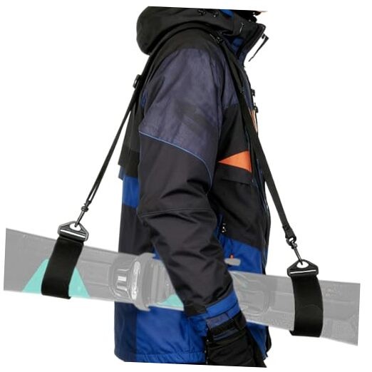3pcs Snowboard Shoulder Strap Ties & Auxiliary Binding Straps Set, Adjustable