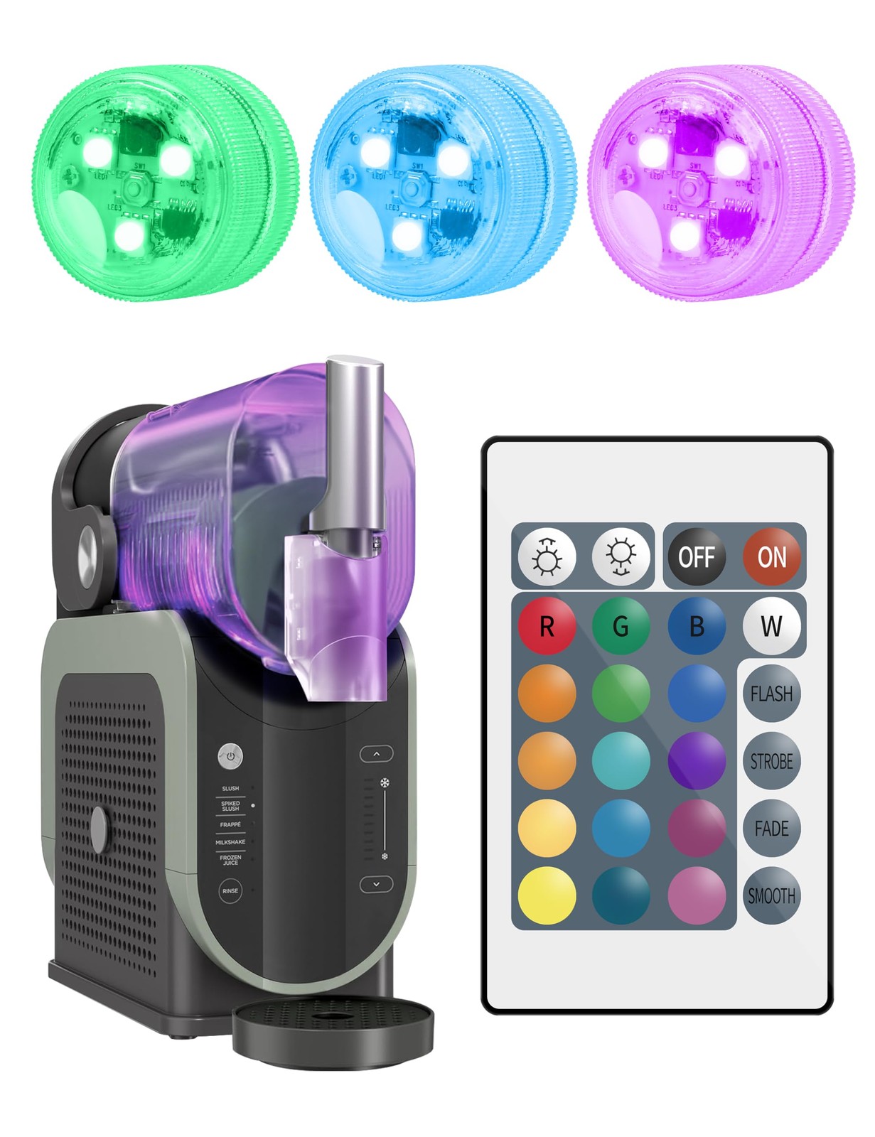 LED Capsule Lights for Ninja Slushi Max FS605, Ninja Slushi FS301/FS300, 16 C...