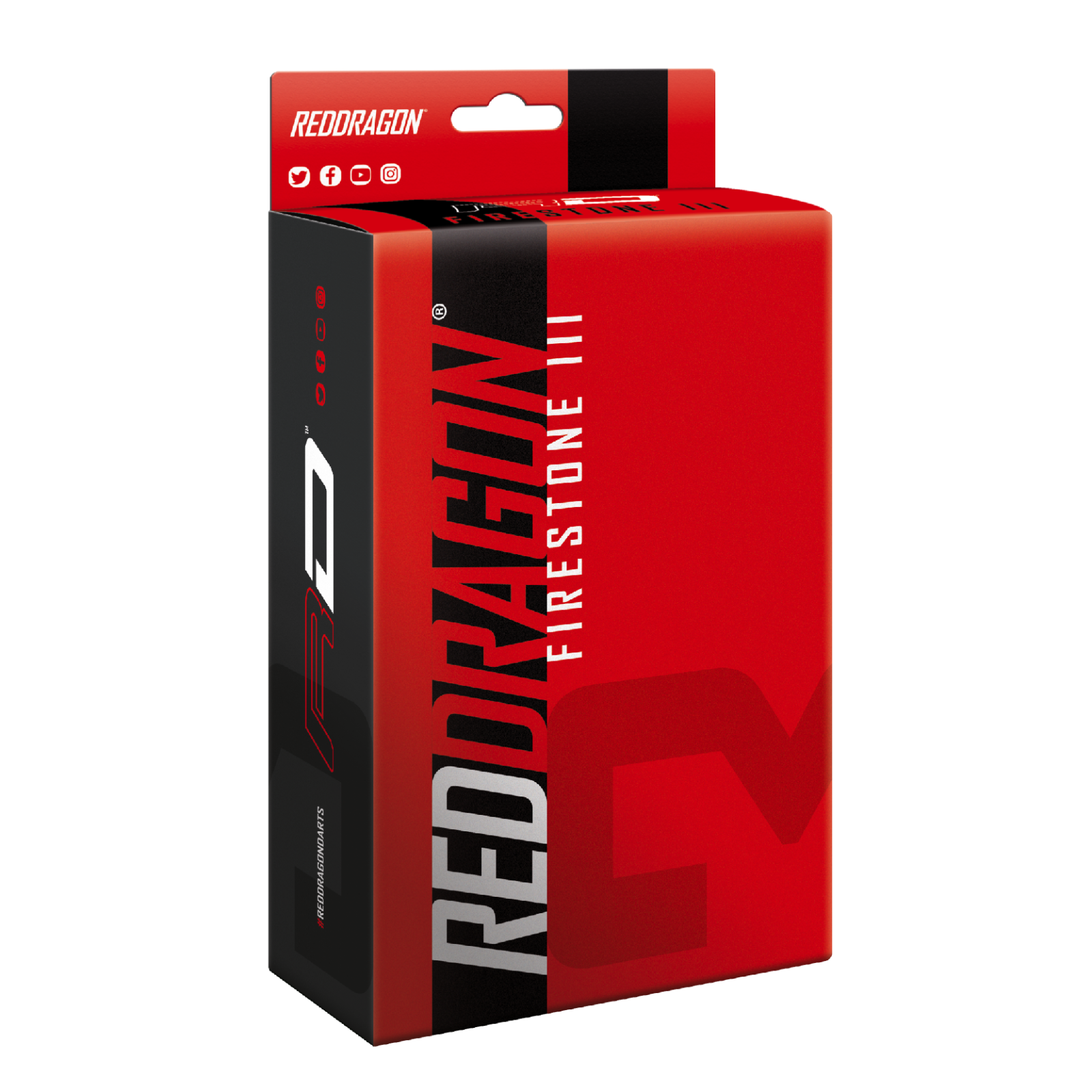 RED DRAGON FIRESTONE 3 LARGE DART CASE