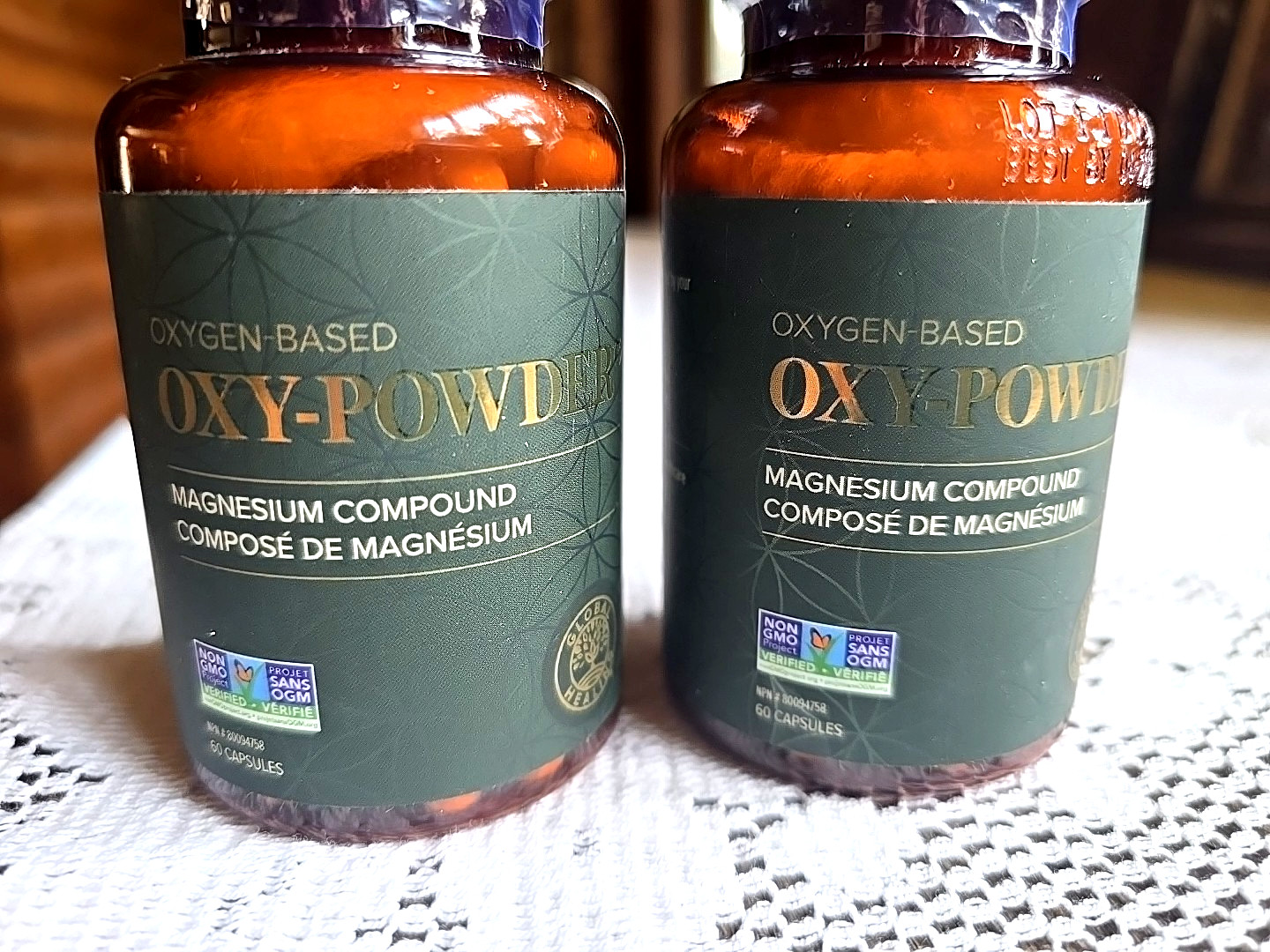2x Oxy-Powder Natural Digestive Cleanse Constipation Bloat Relief 60ct BB 2028