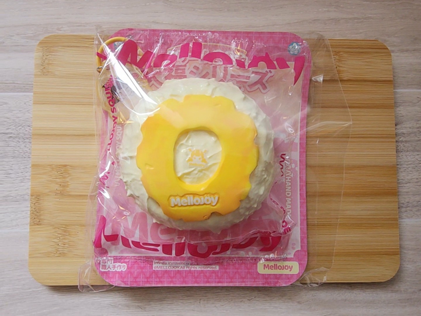 Mellojoy Pineapple Daifuku Squishy,  Updated  BOX Stress Relief Toy, Calming Toy