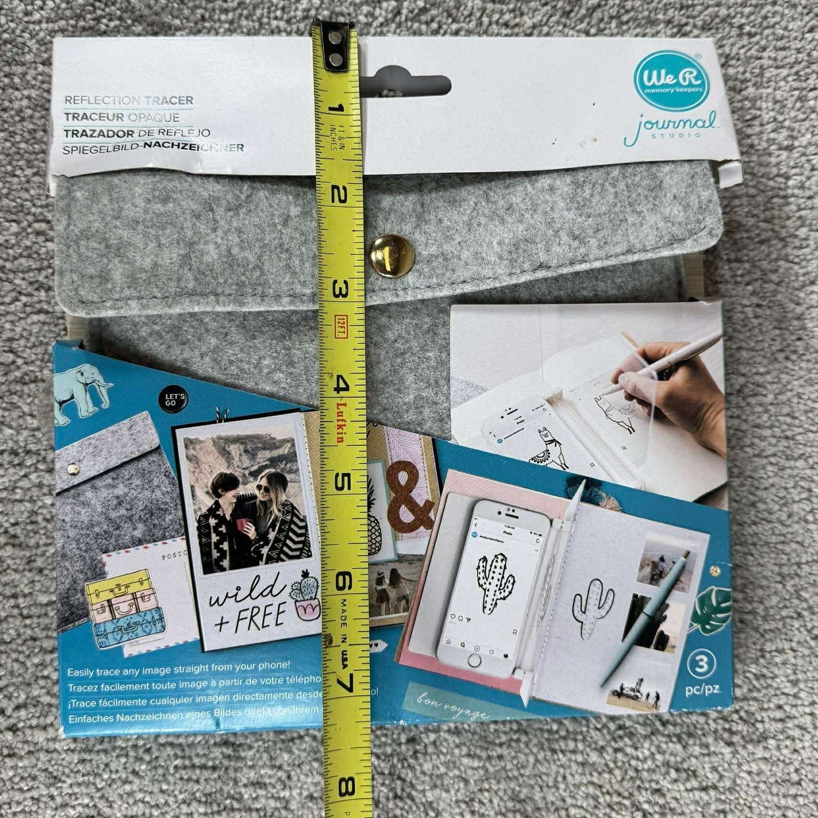 We R Memory Keepers Reflection Tracer Grey Journal Studio Tool Set 660451 New