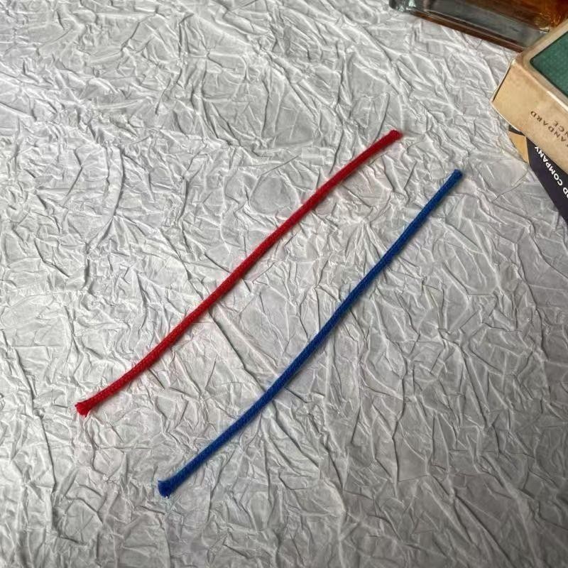 100cm Red Cotton Wick with Needle for Zippo Zorro Petrol Lighter Repair