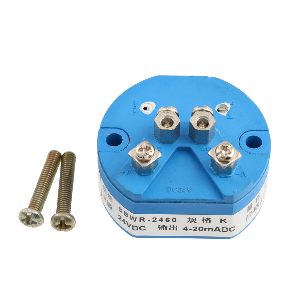 Industrial K type thermocouple Temperature Converter with 4-20mA Output 0-1000℃