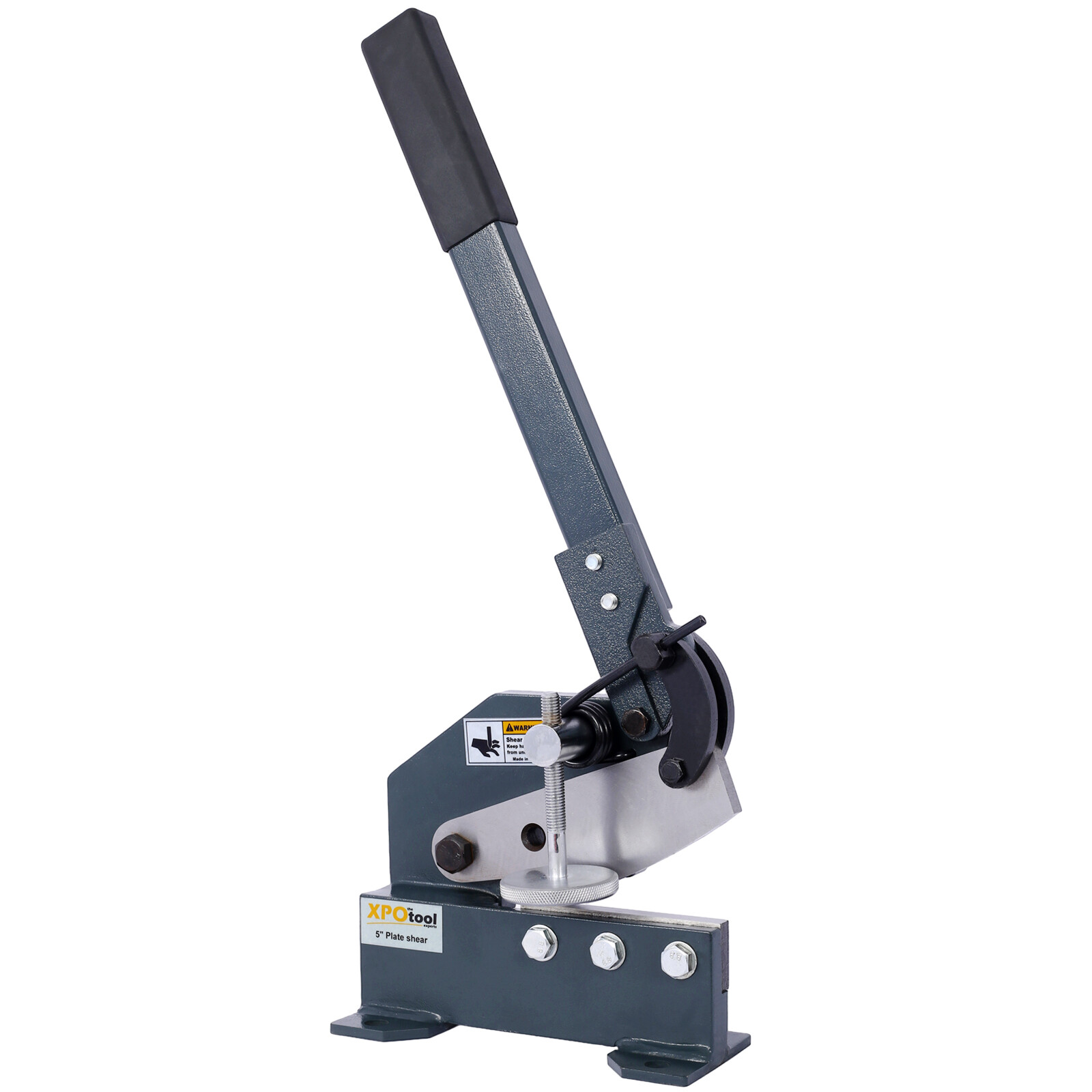 6 Inch Sheet Metal Plate Shear Solid Steel Frame Mounting Type for Cutting Sheet