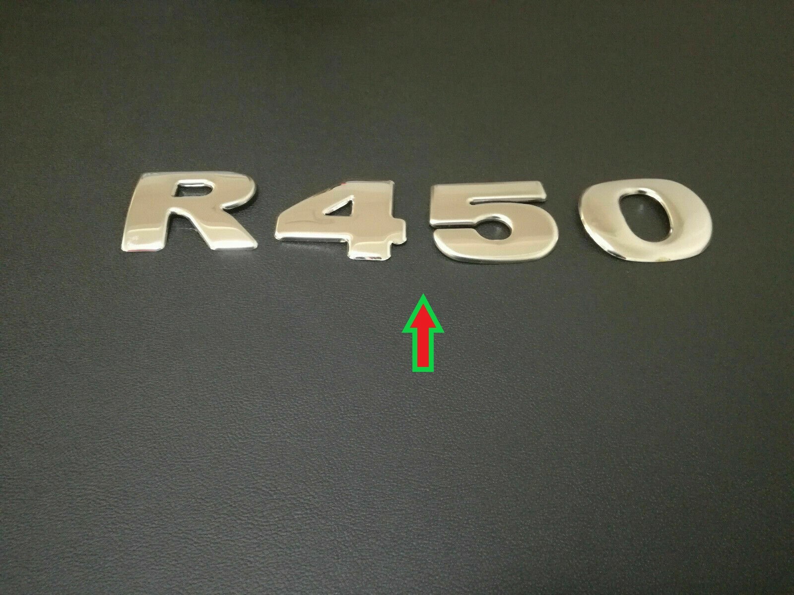 2004-2016  PANJUR   "R 450"  NUMBER CHROME    S. Steel  1 SET.     Fits   Scania