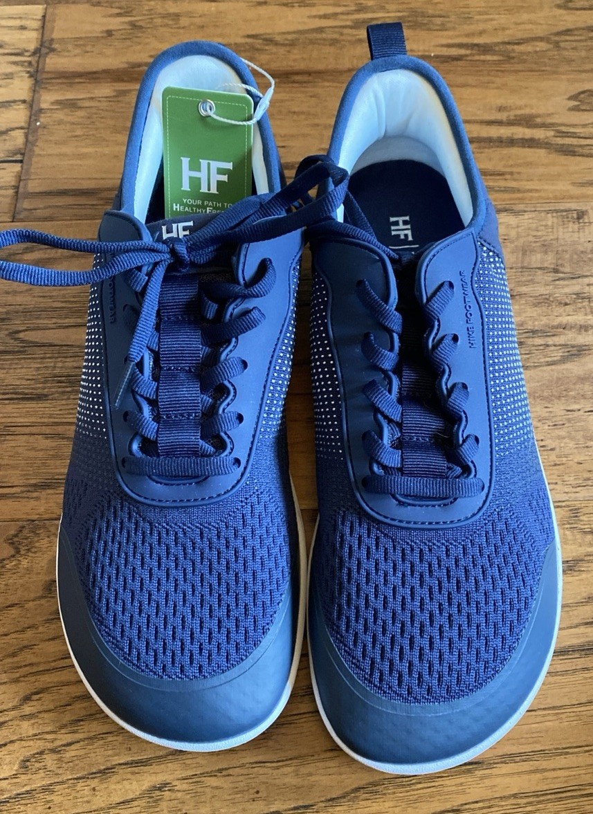Hike Footwear HF Stride Barefoot Shoes Blue Sz EU 37 Women's 7 Men's 5