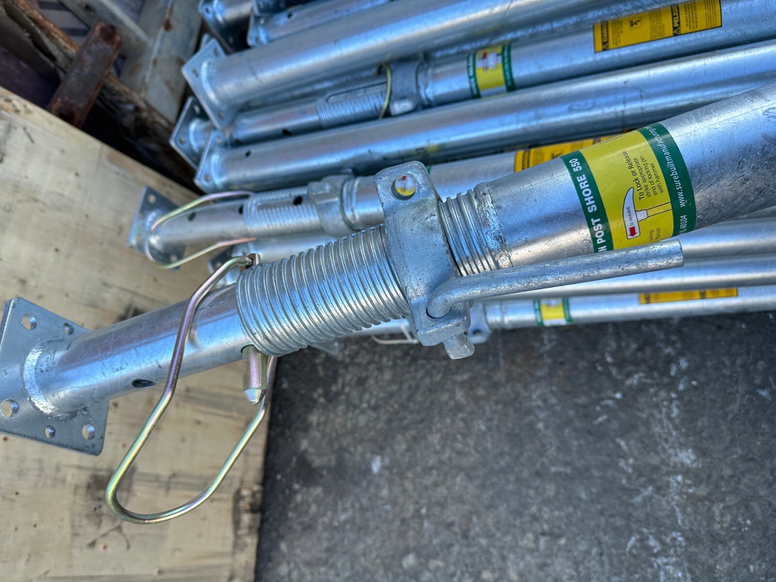 350 Post Shore (GALVANIZED) - OVER 1000 AVAILABLE