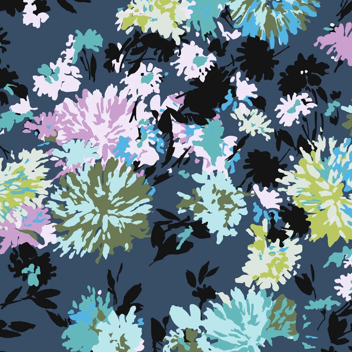 Vera Bradley Automatic Mini Umbrella Chrysanthemum Crush NWT