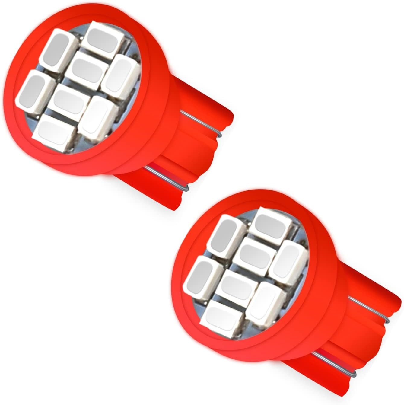 High-Efficiency 10PC 168 LED Bulb Set - Superior Dashboard Illumination