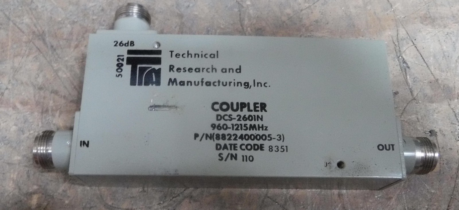 TRM COIPLER DCS-2601N   FREE SHIPPING